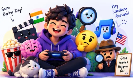 Countries of the World Quiz characters gaming together